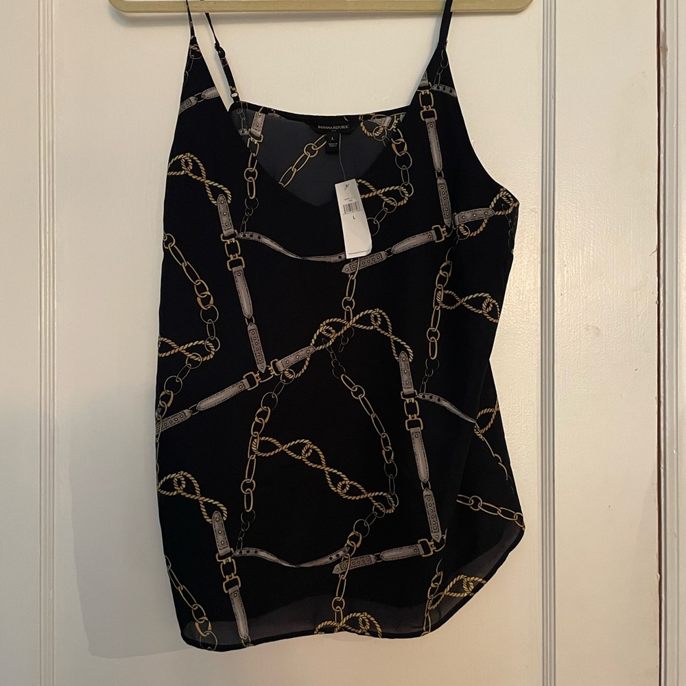 2 for $10 - Banana Republic Factory spaghetti strap top-check my closet